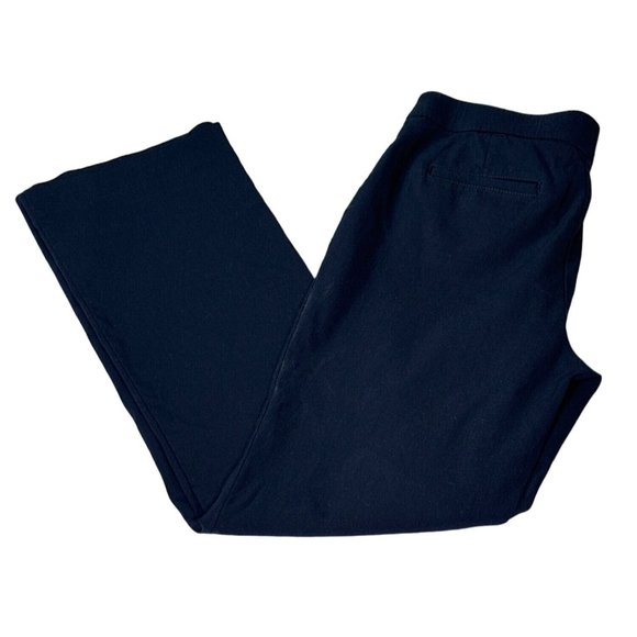Apt 9 Pants Womens 6P Navy Low Rise Flare Leg Opening Pull On Bottoms - Picture 1 of 11